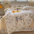 Lunch Rabbit bed sheet cover bedding pillowcase set